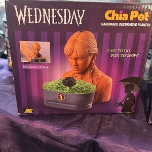 Wednesday Chia Pet Decorative Planter